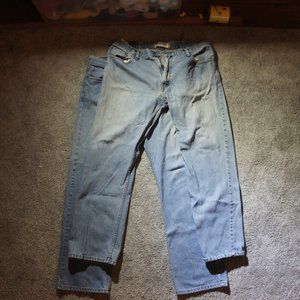 Men's Levi's 505 Bundle(2) 38x32 Broken Belt Loop